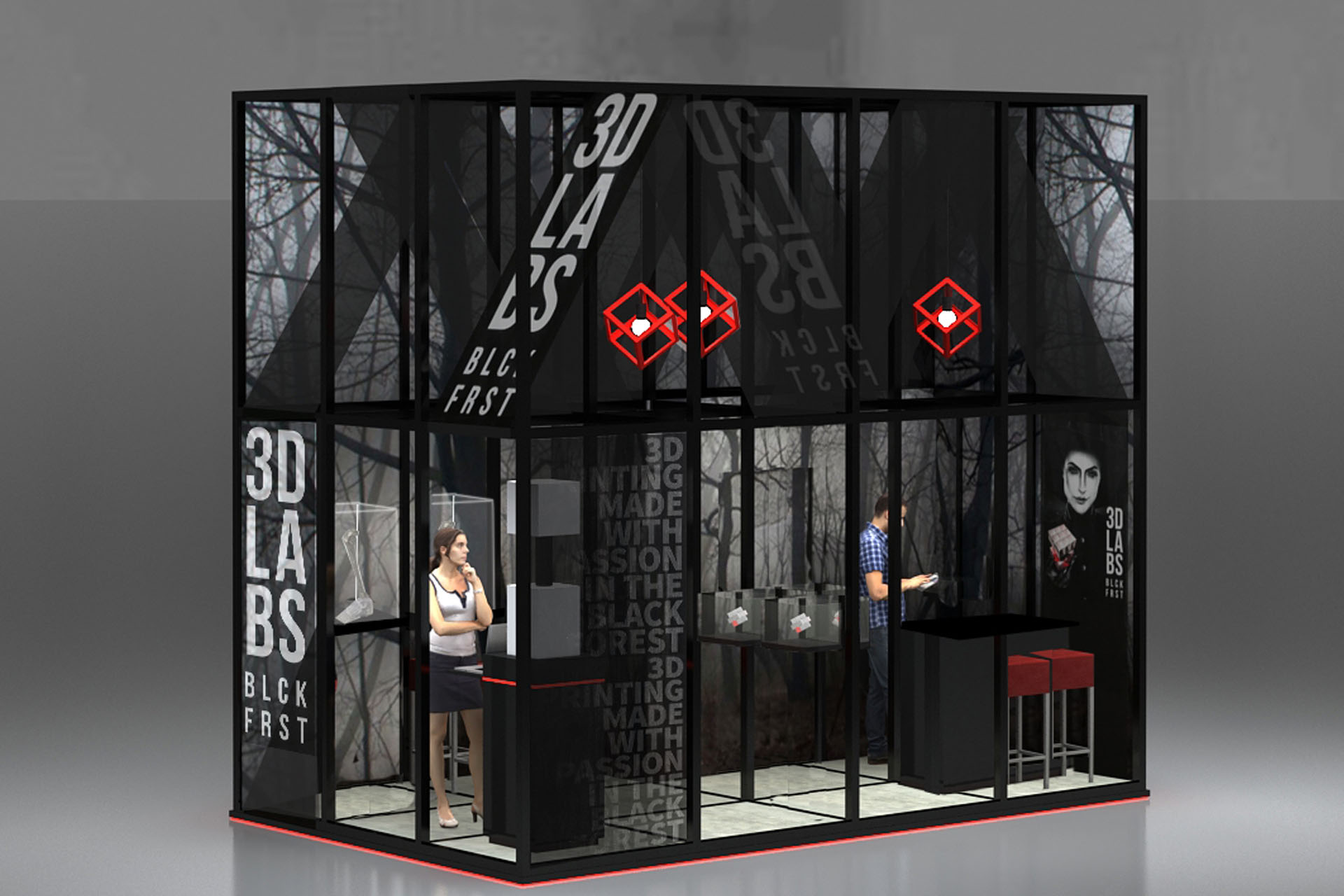 3DLABS Messestand